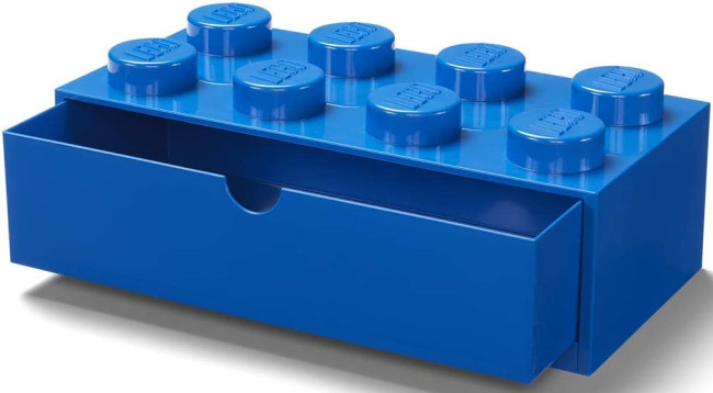 40211731 Desk Drawer 8 knobs blue